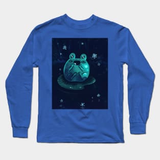 Cute Frog Big World Long Sleeve T-Shirt